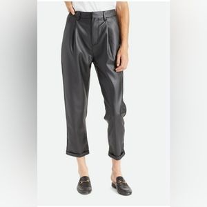 BRIXTON faux leather trouser pants